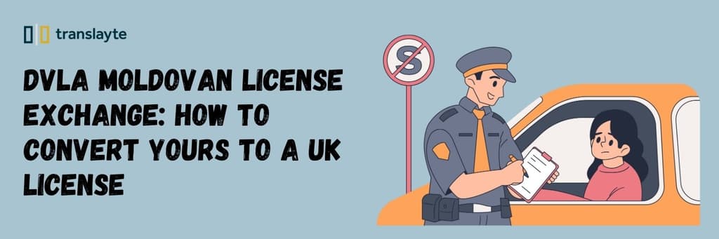 Learn how to exchange your Moldovan driving license for a UK one