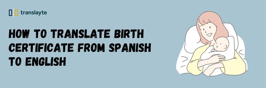 translate a birth certificate from spanish to english
