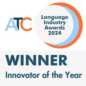 ATC Language Industry Awards 2024 — Vencedor, Innovator of the Year
