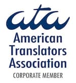Logótipo de membro corporativo da ATA
